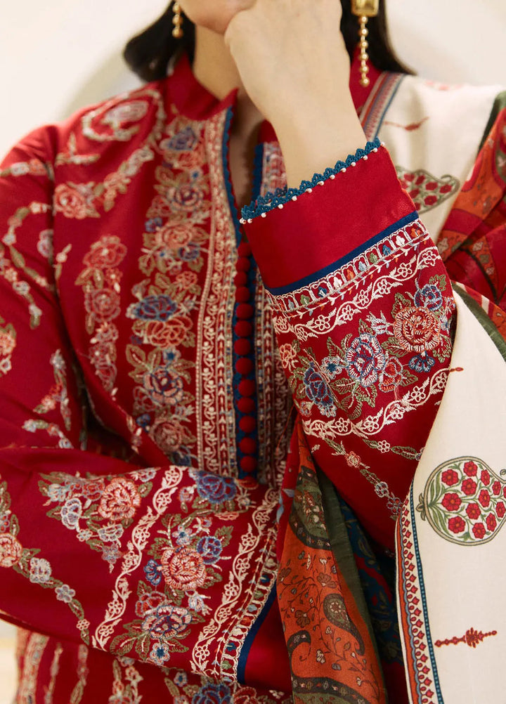 ZARA SHAHJAHAN | LUXURY UNSTITCHED EMB | 3PC