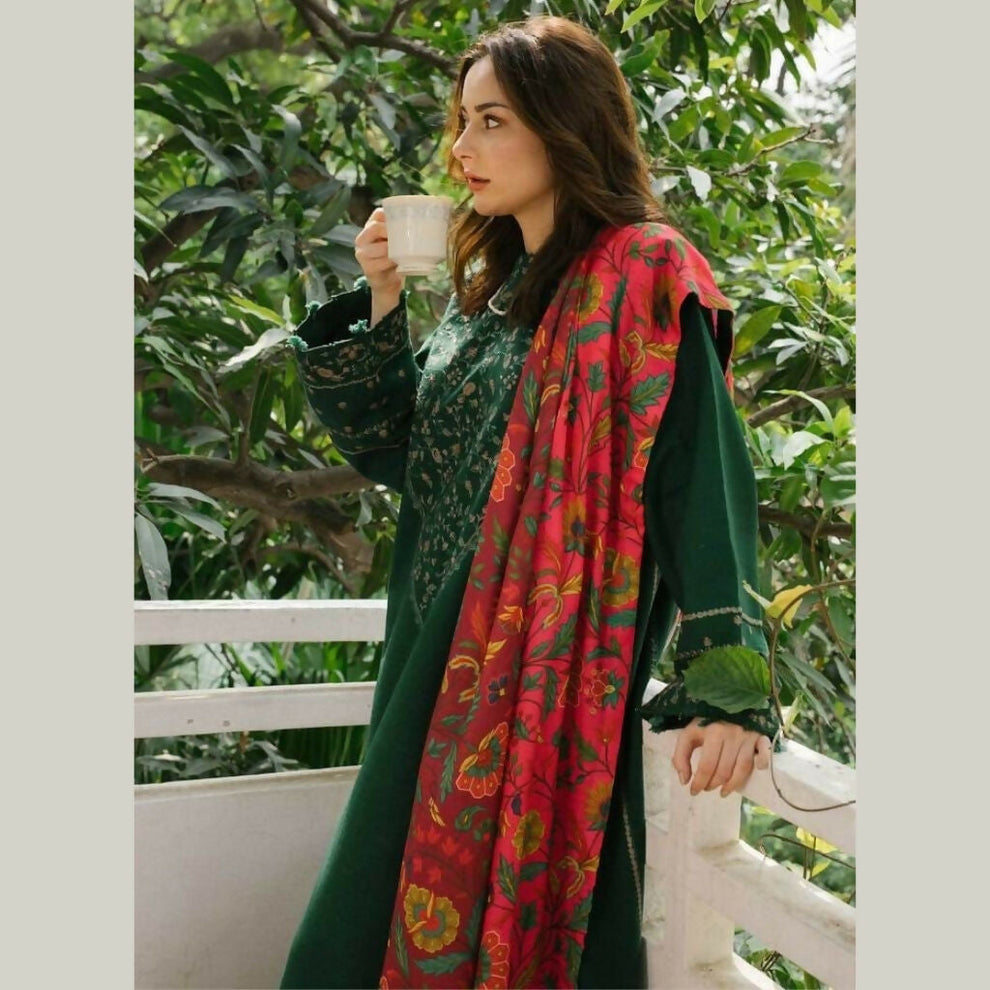 ZARA SHAHJAHAN DHANAK UNSTITCHED EMB 3PC