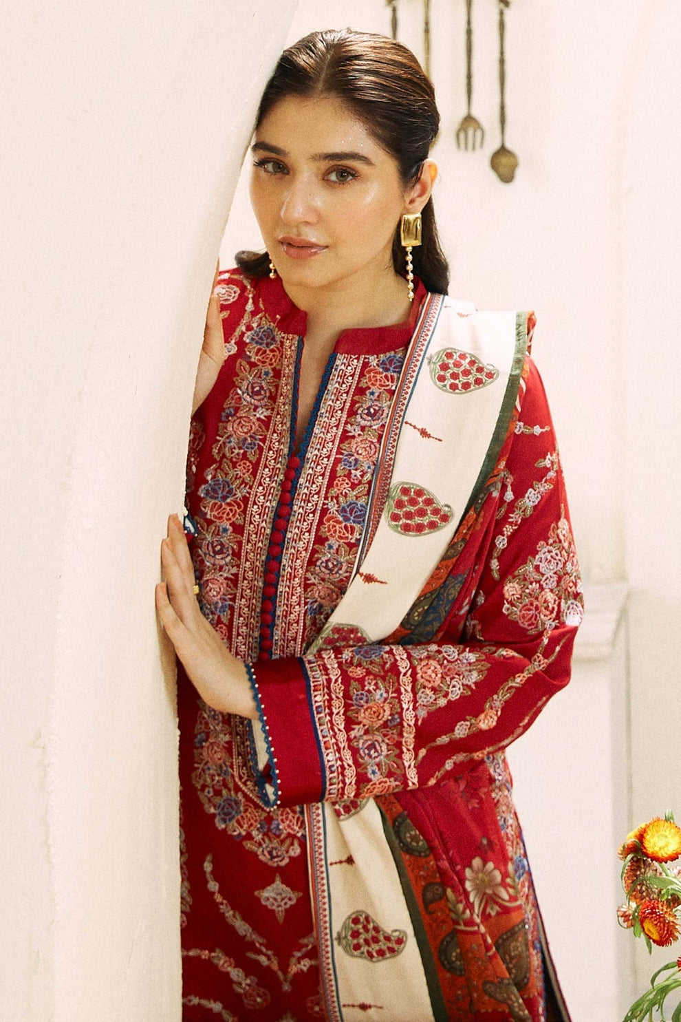 ZARA SHAHJAHAN | LUXURY UNSTITCHED EMB | 3PC