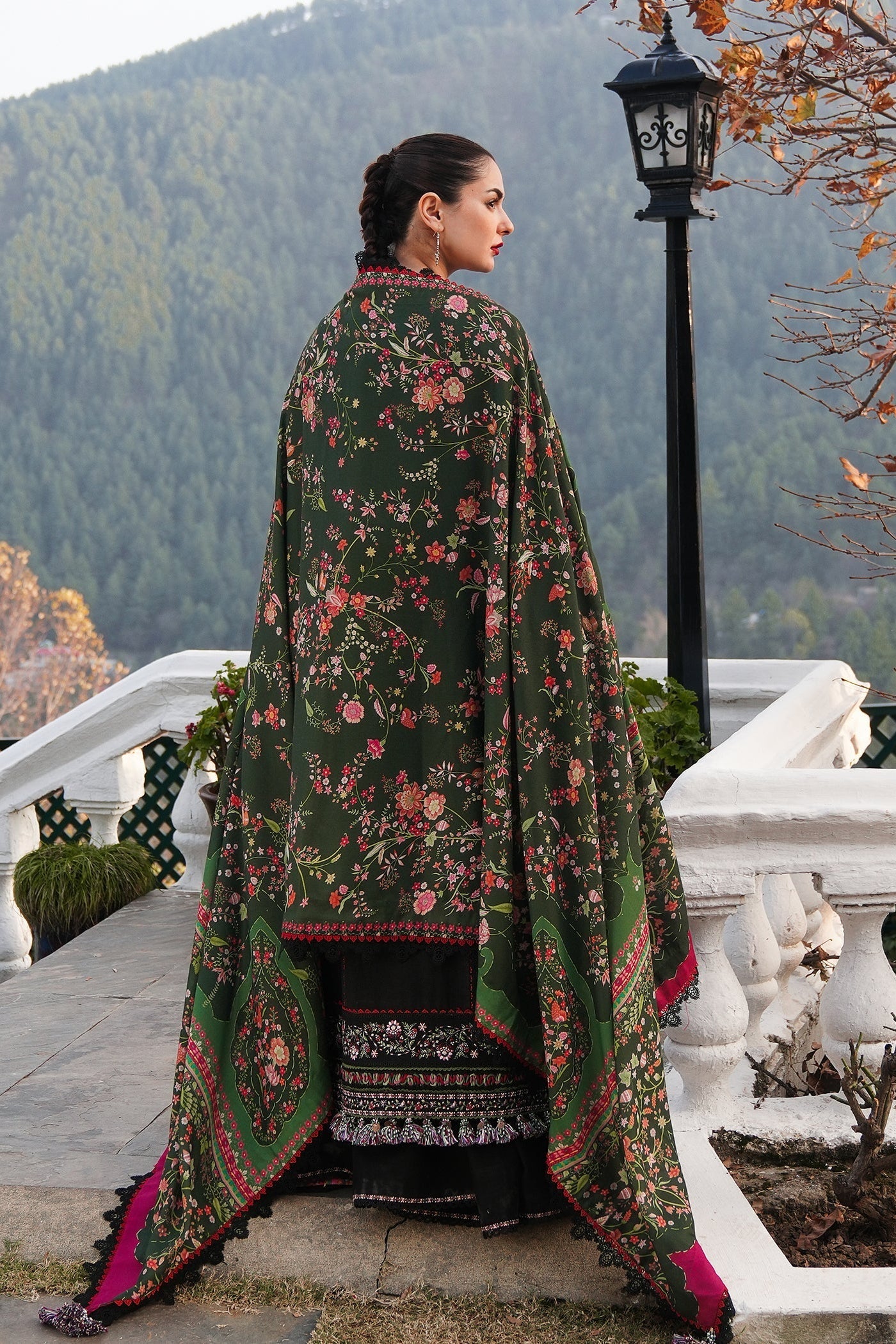 HUSSAIN REHAR DHANAK UNSTITCHED EMB 3PC