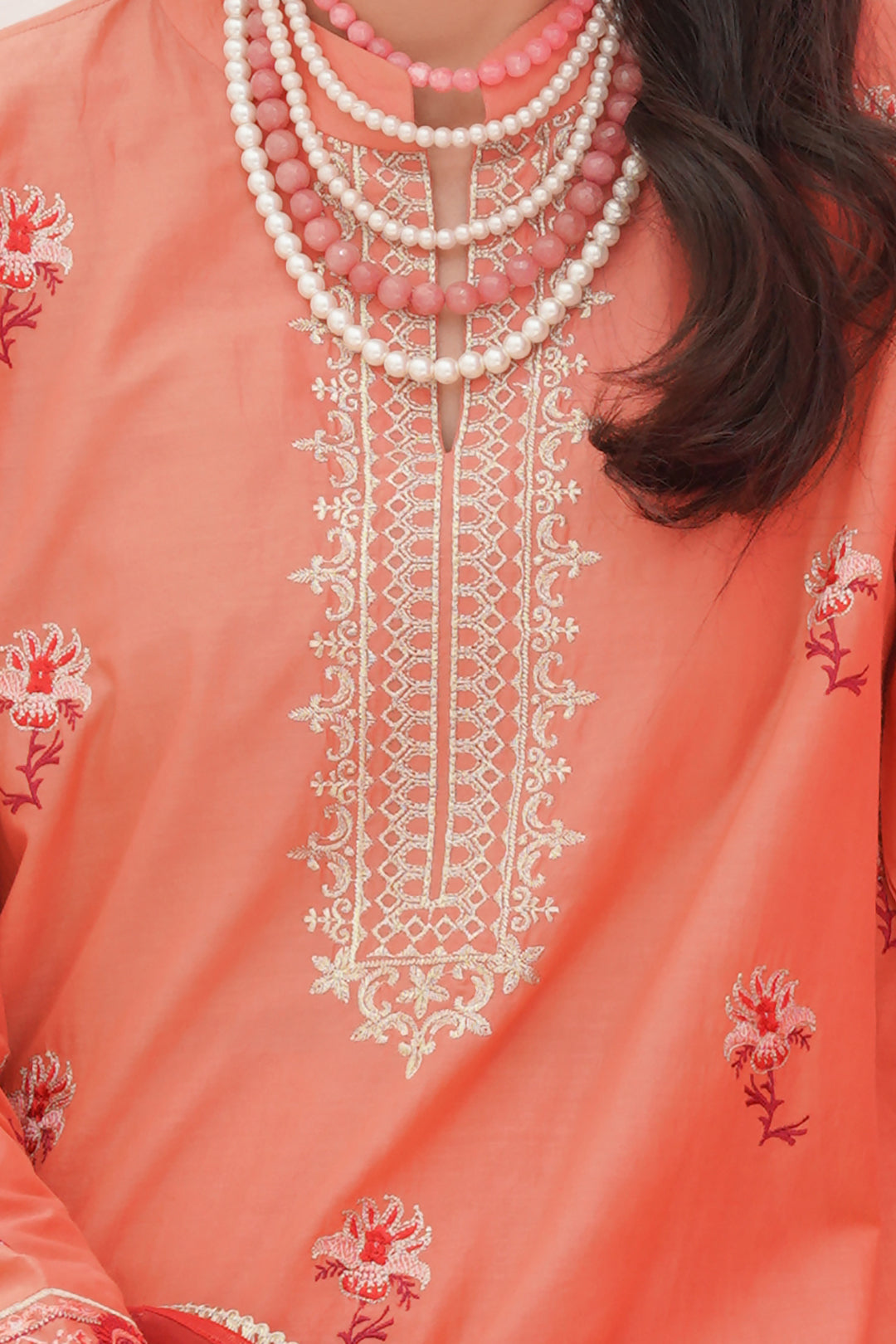 Embroidered Shirt Shalwar Dupatta - 0365