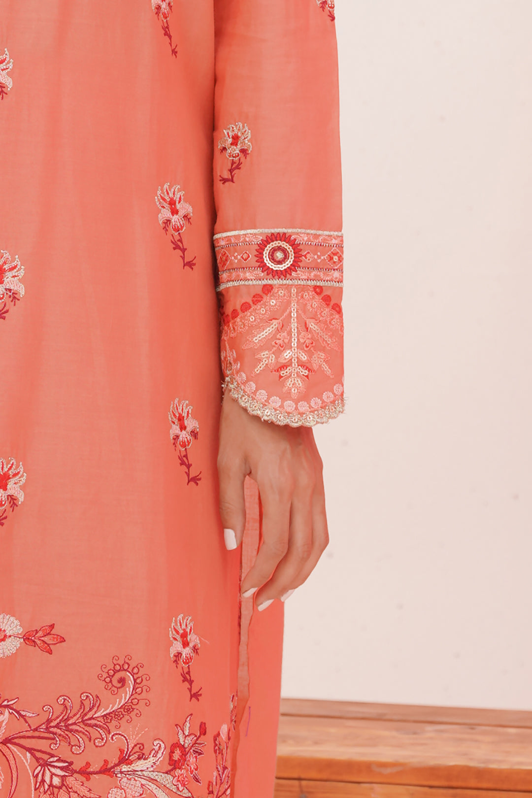Embroidered Shirt Shalwar Dupatta - 0365